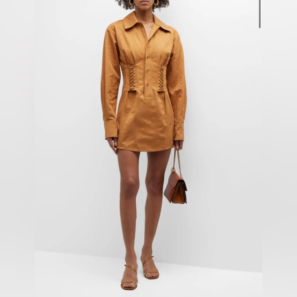 A.L.C. Camel Shirt Dress